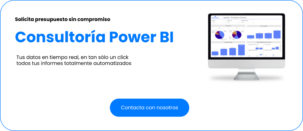 Objetos visuales power bi